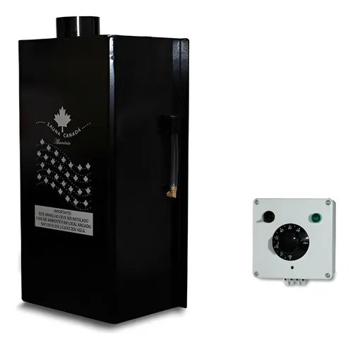 Sauna a Gás Canadá em Alumínio até 10 m³