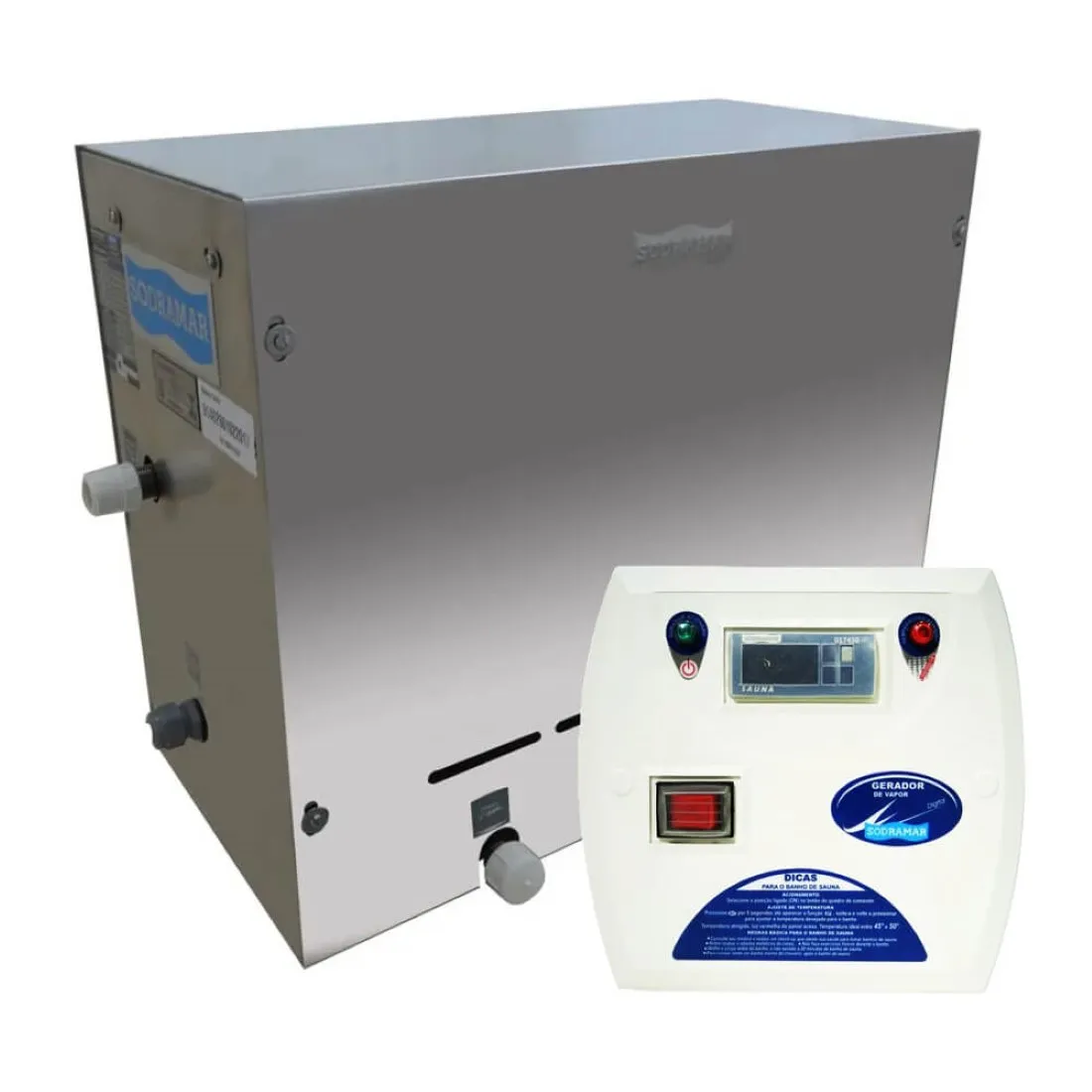 Sauna Vapor Steam Inox Sodramar - Imagem 3