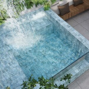 Square Prime Banco Duplo Com Transparência - Diazul Piscinas MARPool