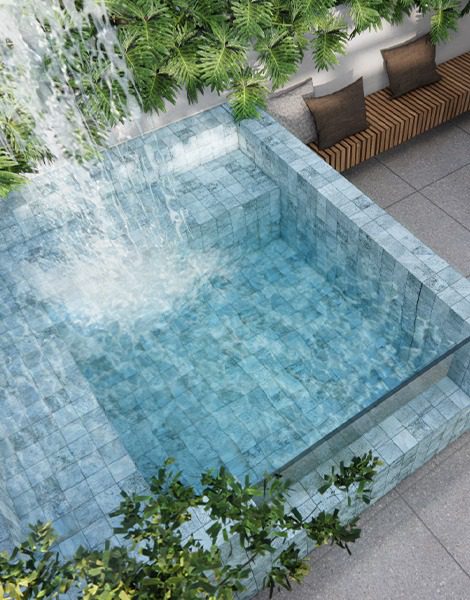 Square Prime Banco Duplo Com Transparência - Diazul Piscinas MARPool